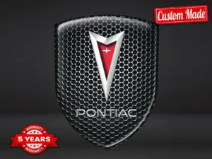 Pontiac Pegatinas Logo Personalizadas Estilo Máximo Duradero Pro